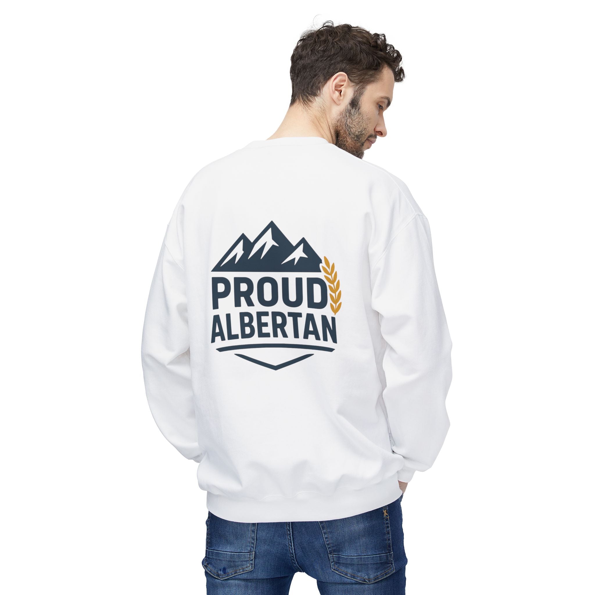 'Proud Albertan' Crewneck Sweatshirt