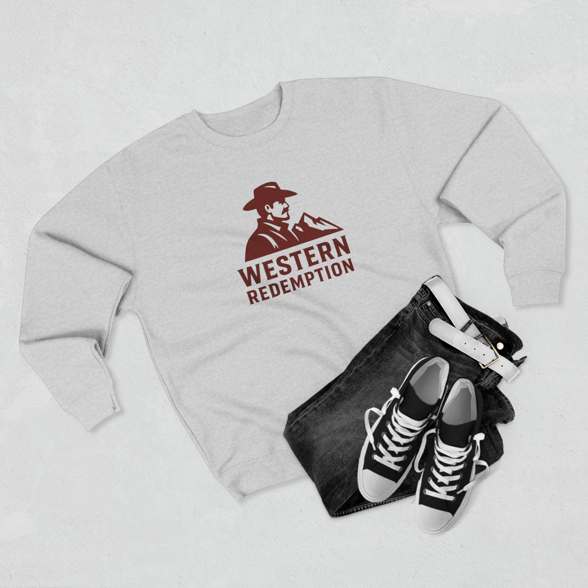 Western Redemption Crewneck Sweatshirt
