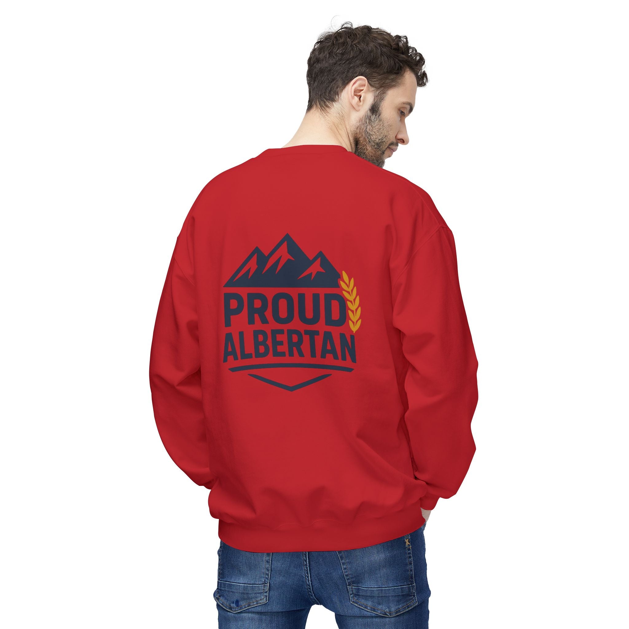 'Proud Albertan' Crewneck Sweatshirt
