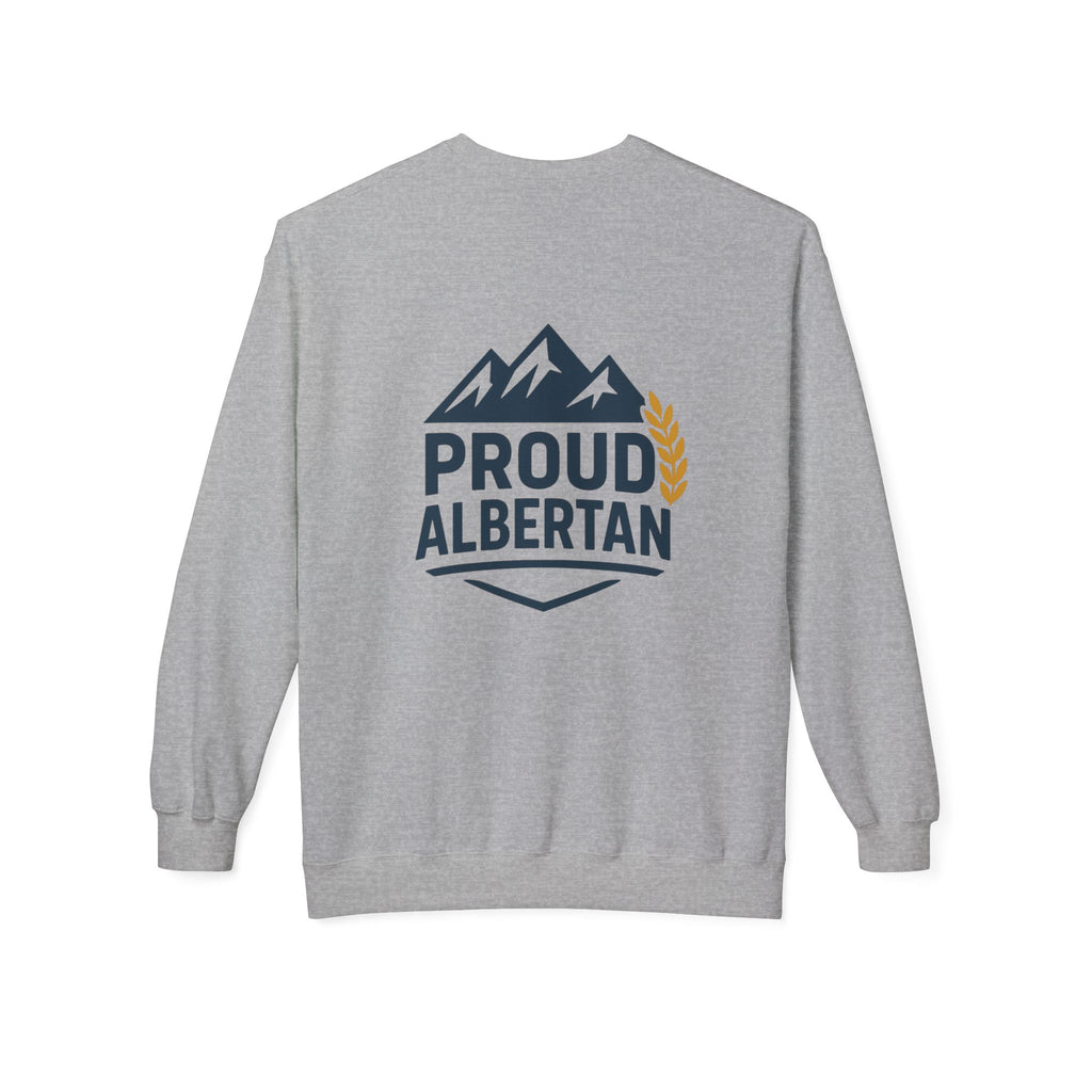 'Proud Albertan' Crewneck Sweatshirt