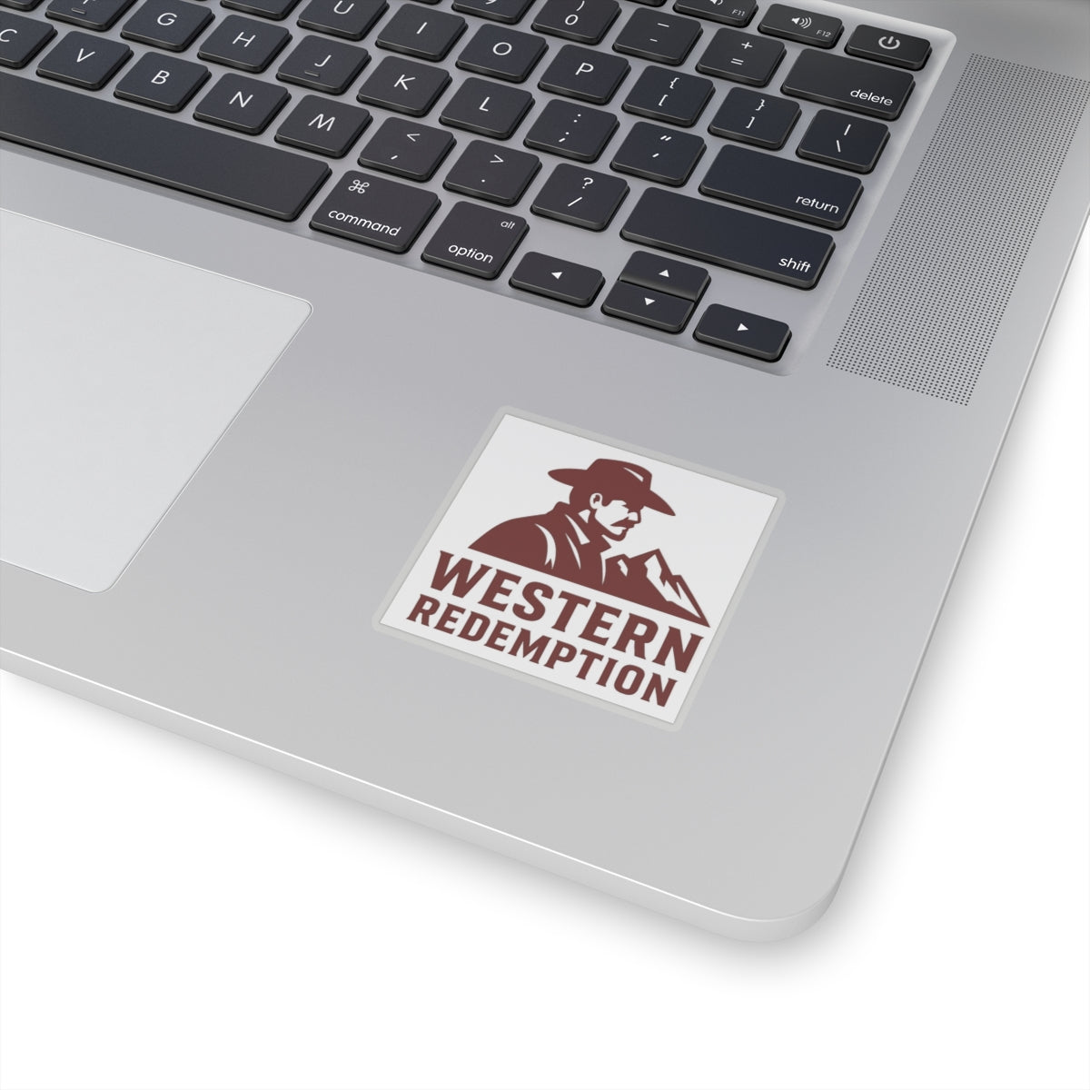 Western Redemption Cowboy Sticker