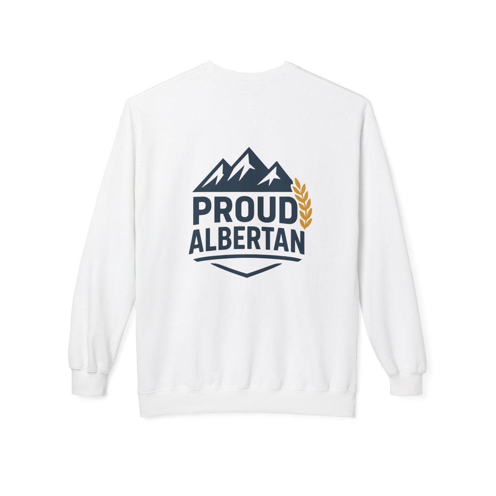 'Proud Albertan' Crewneck Sweatshirt