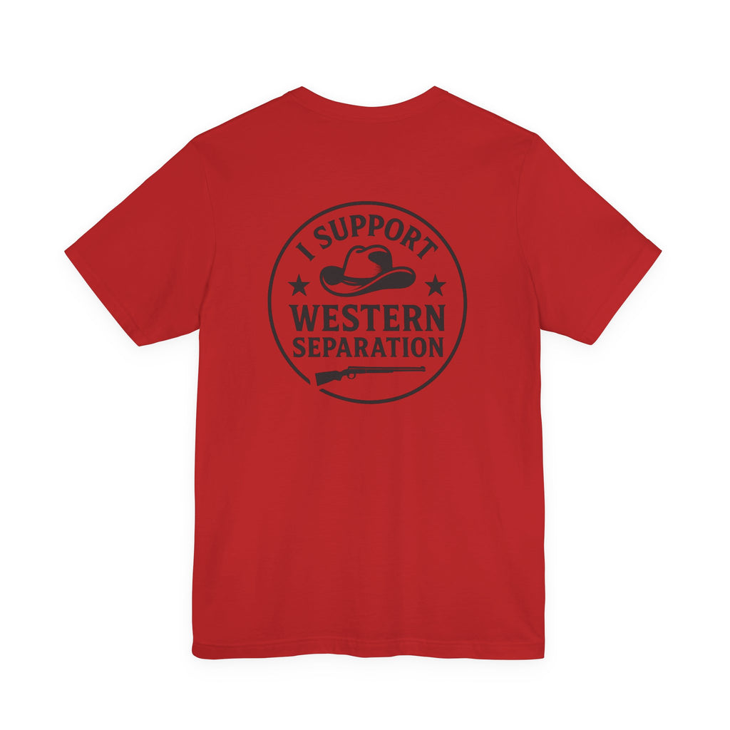 "I Support Western Separation" Graphic T-Shirt