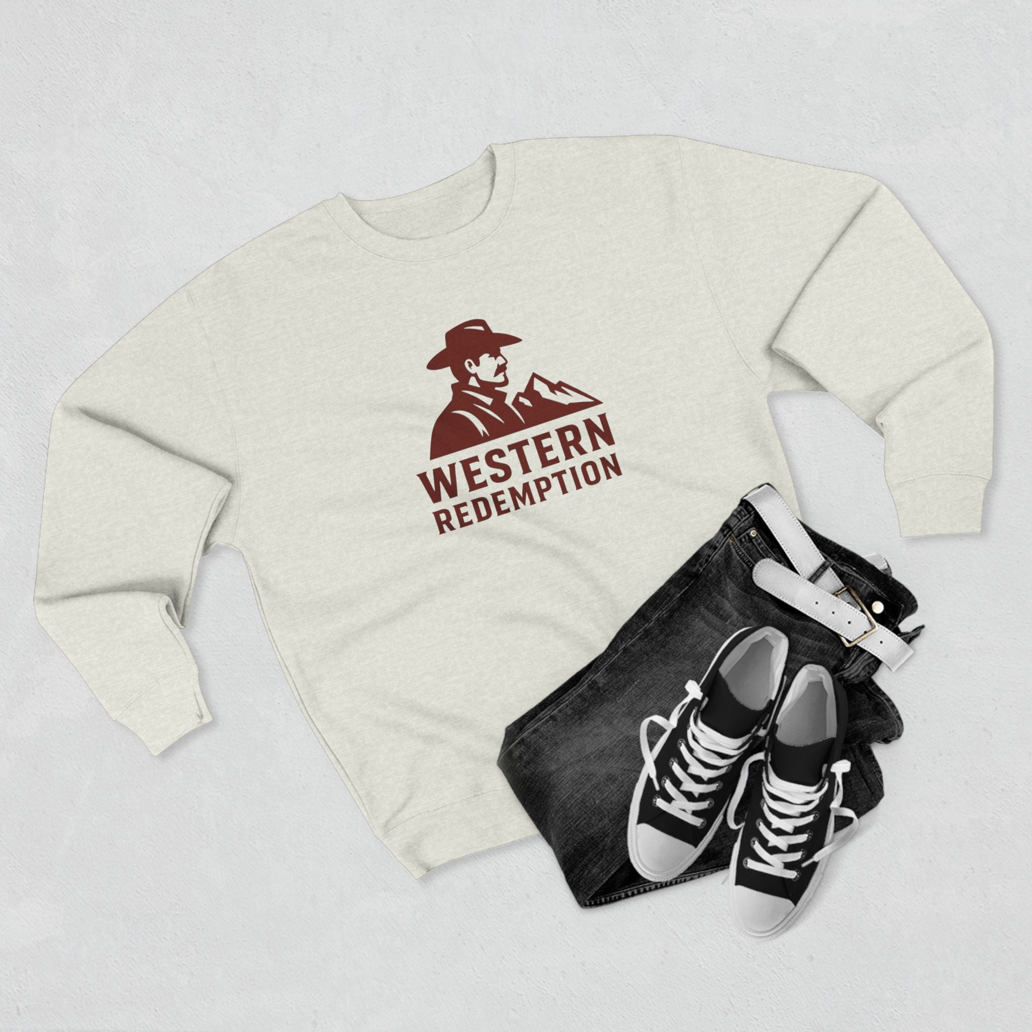 Western Redemption Crewneck Sweatshirt
