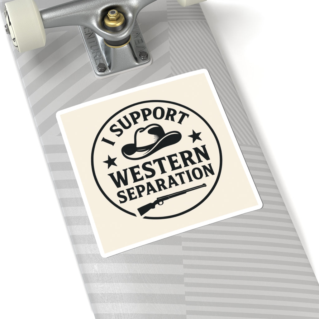 'I Support Western Independence' Sticker